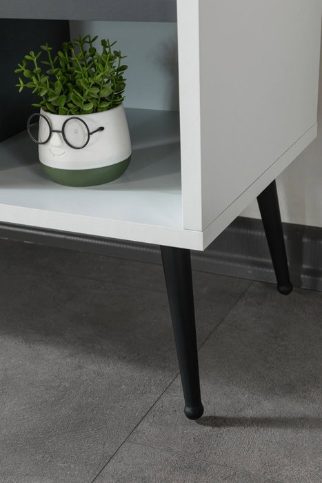 Hanah Home Şile 3612 Soporte para TV Blanco y Antracita Hanah Home Şile 3612 Soporte para TV Blanco y Antracita